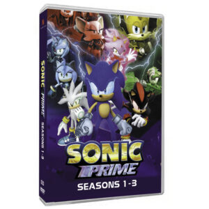 Sonic Prime The Complete Series Seasons 1-3 DVD Box Set (6-Disc)