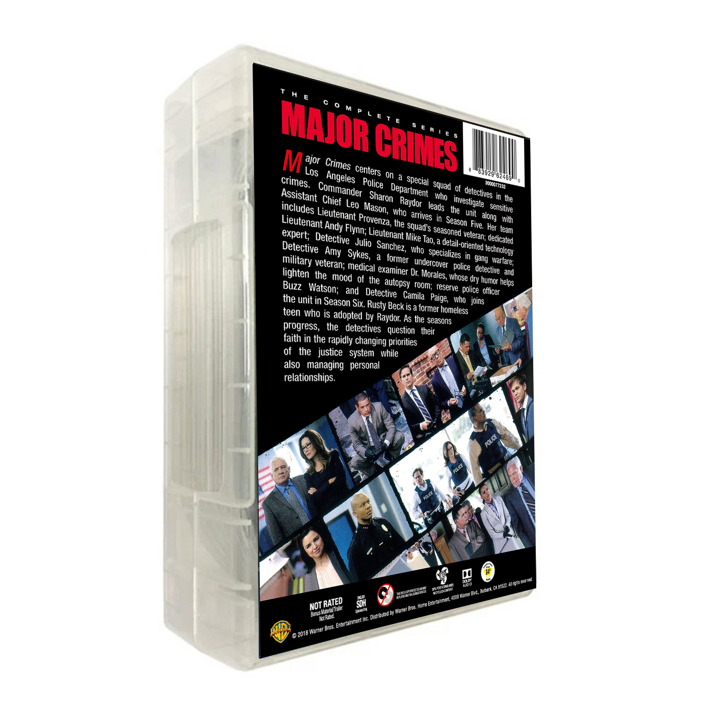 Major Crimes The Complete Series (24-Disc) DVD Box Set - Image 2