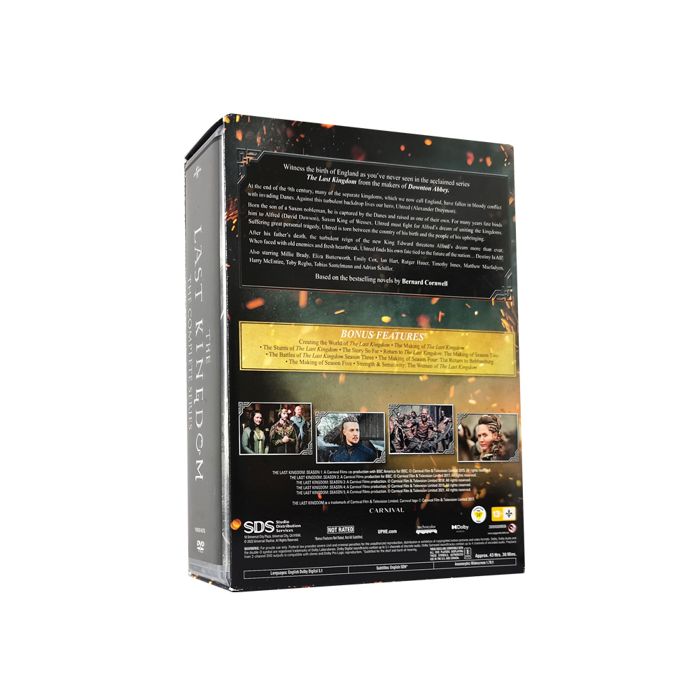 The Last Kingdom Season 1-5 (18-Disc) Complete Series DVD Box Set - Image 2