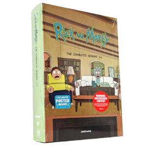 Rick and Morty Season 1-6 (12-Disc) DVD Box Set