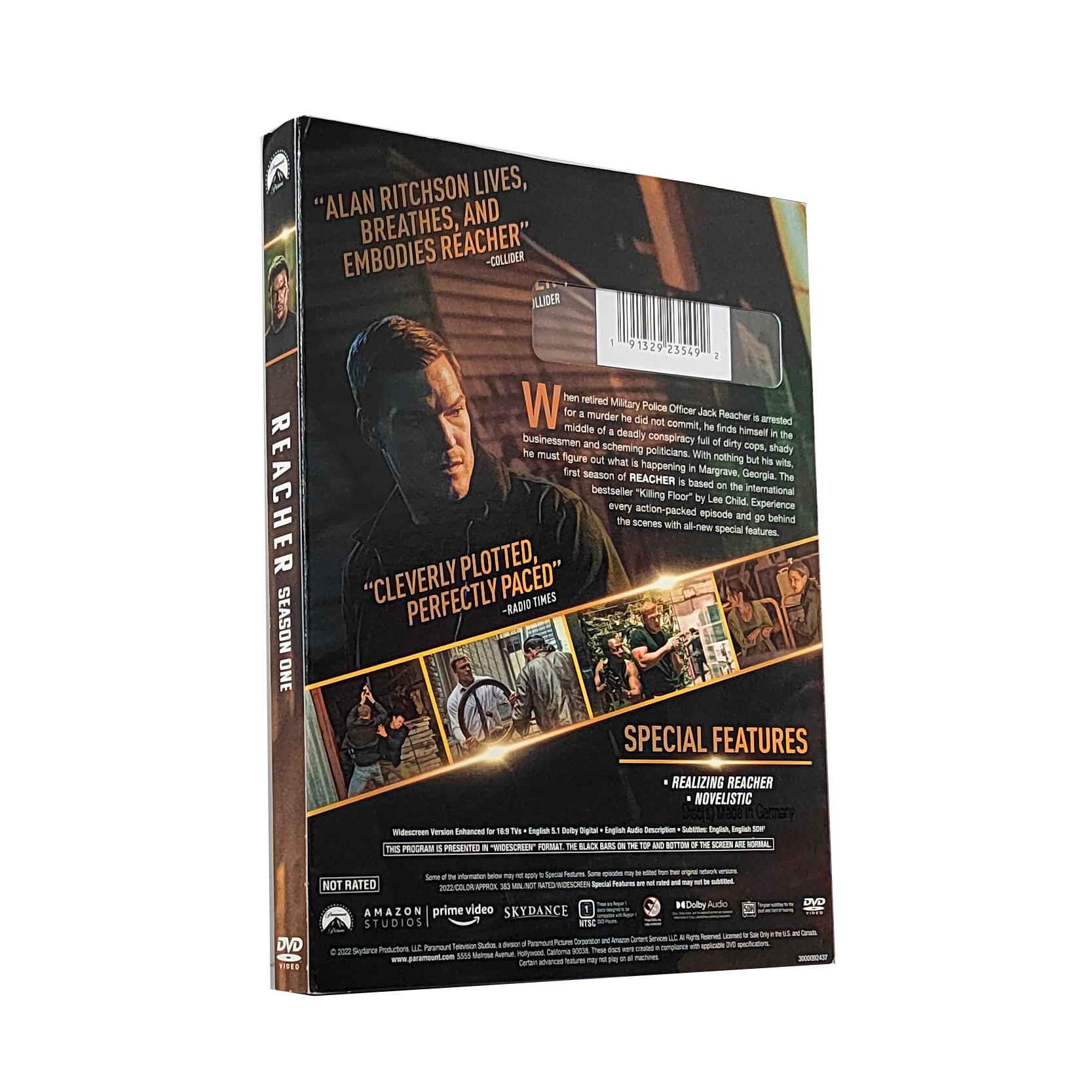 Reacher Season 1 (3-Disc) DVD Box Set - Image 2
