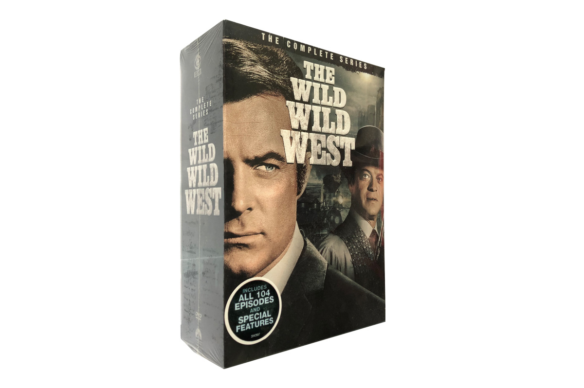 The Wild Wild West The Complete Series Seasons 1-4 DVD Box Set (26-Disc)