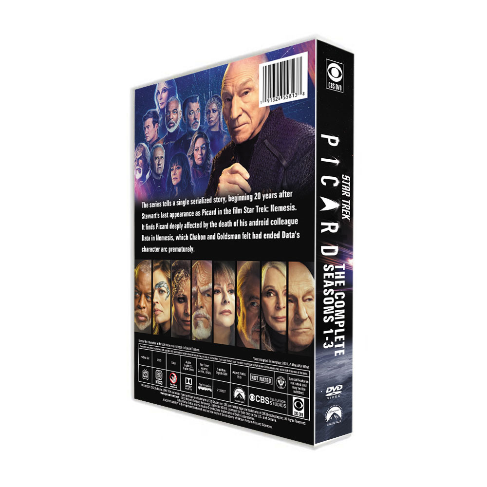 Star Trek: Picard Seasons 1-3 (9-Disc) DVD Box Set - Image 2